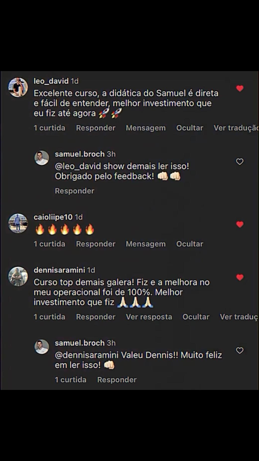 Feedback Aluno 9